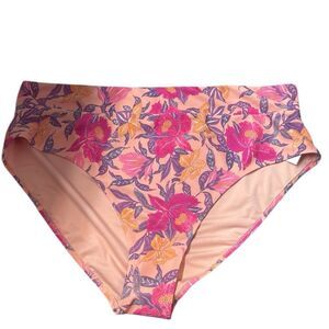 Old Navy Floral Swim Bottoms Size 3x NEW
